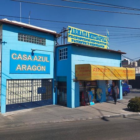 Hotel Casa Azul Aragon Ciudad de México Exteriér fotografie