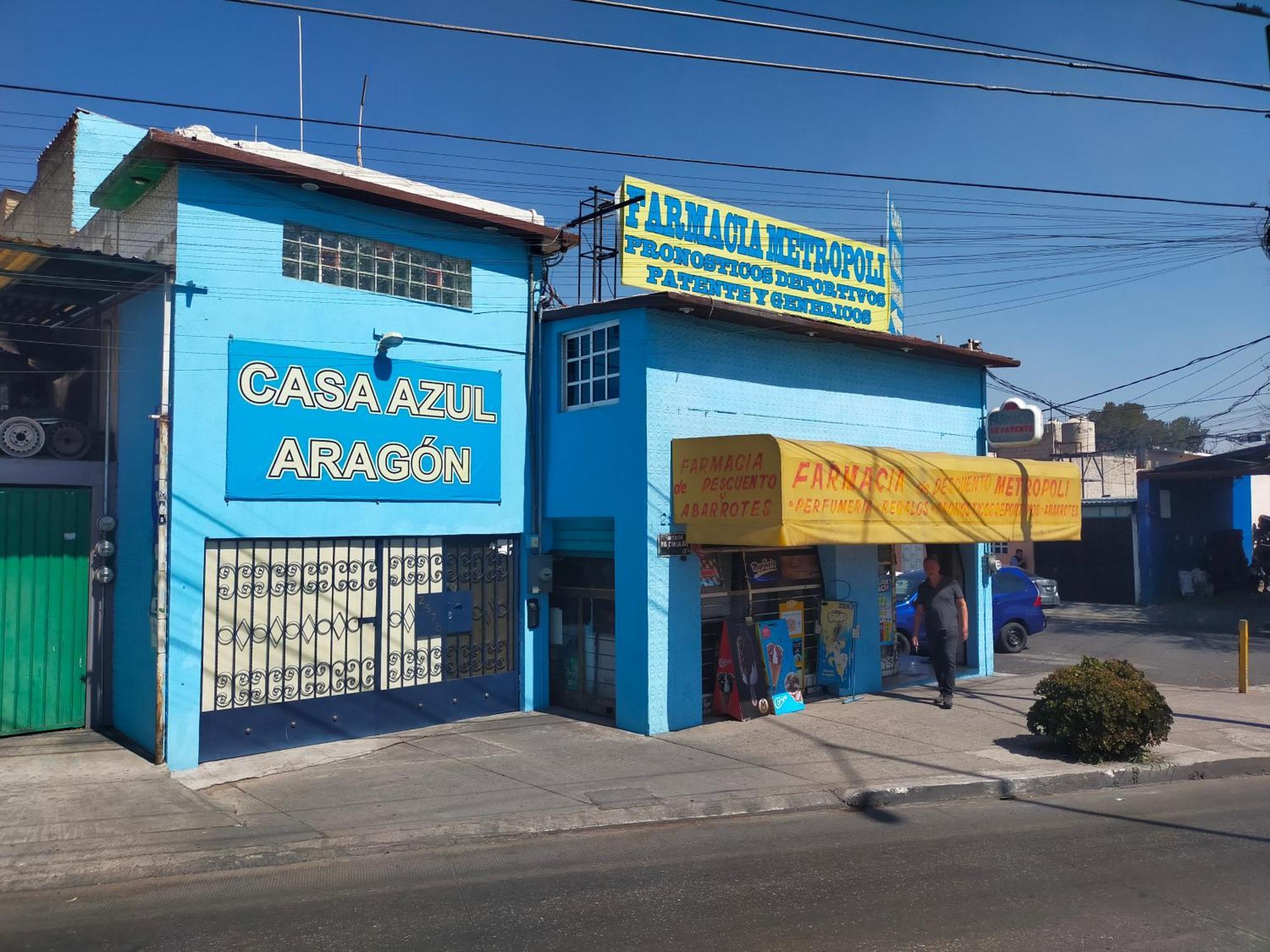 Hotel Casa Azul Aragon Ciudad de México Exteriér fotografie